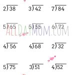 Free Printable Valentine's Day Math Worksheets! | Homeschool Math   Free Printable Division Worksheets For 5Th Grade