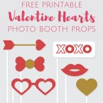 Free Printable Valentine's Day Photo Booth Props   Free Printable Photo Booth Props Template
