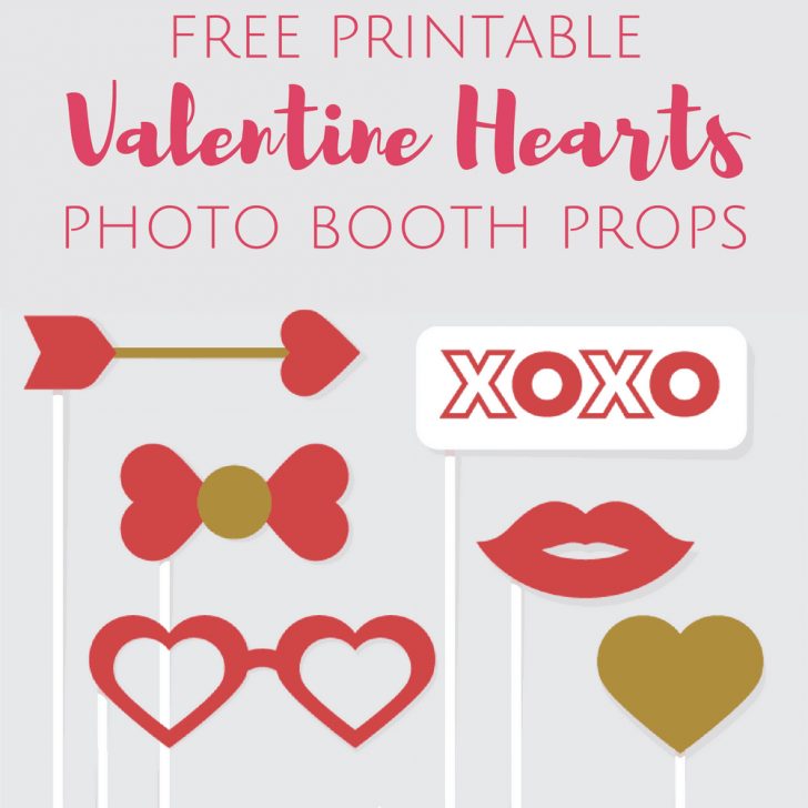 Free Printable Photo Booth Props Template