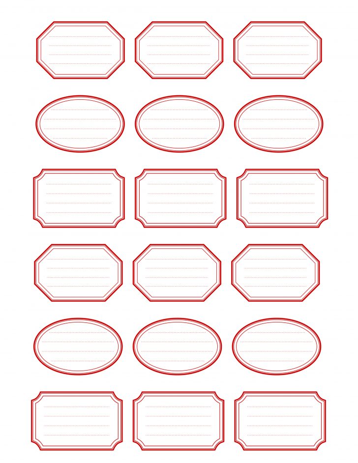 Free Printable Labels