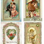 Free Printable Vintage Valentine's Day Cards | Valentines Day   Free Printable Vintage Valentine Pictures