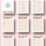 Free Printable Wedding Binder Templates Wonderfully Wedding Planner   Free Printable Wedding Organizer Templates