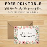 Free Printable Will You Be My Bridesmaid Card | | Freebies | | Be My   Free Printable Will You Be My Maid Of Honor Card