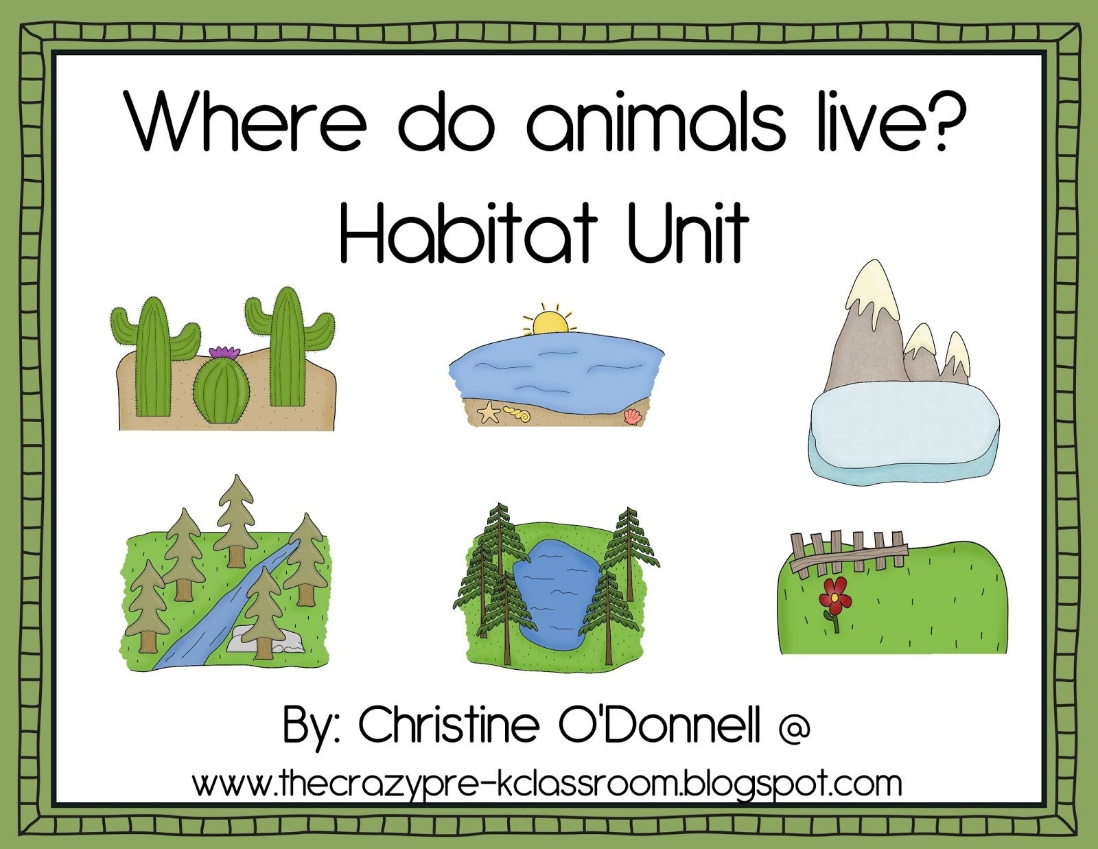 Free Printable Worksheets Animal Habitats – Orek - Free Printable Worksheets Animal Habitats