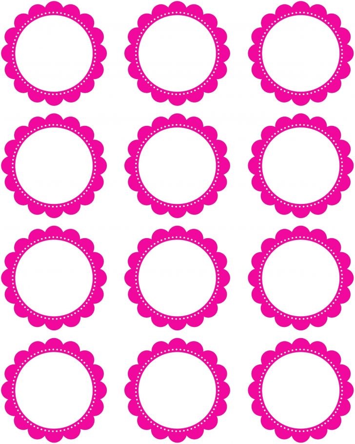 Free Printable Party Circles