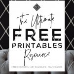 Free Printables • Free Wall Art Roundups • Little Gold Pixel   Free Printable Posters