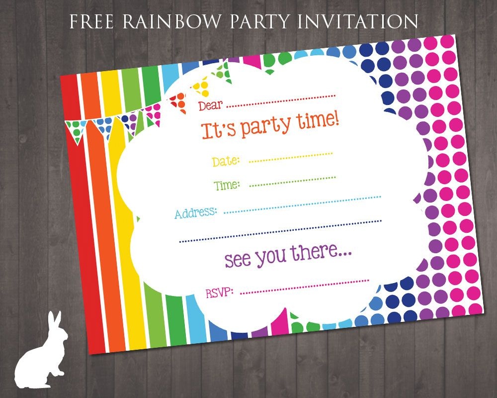 Make Your Own Birthday Party Invitations Free Printable - Free Printable