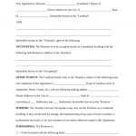 Free Rental Lease Agreement Templates   Residential & Commercial   Apartment Lease Agreement Free Printable