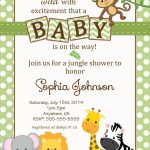 Free Safari Baby Shower Invitations   Google Search | Baby Opie Baby   Free Printable Jungle Safari Baby Shower Invitations