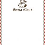 Free Santa Stationery! Give Your Kids Their Very Own Personalized   North Pole Stationary Printable Free