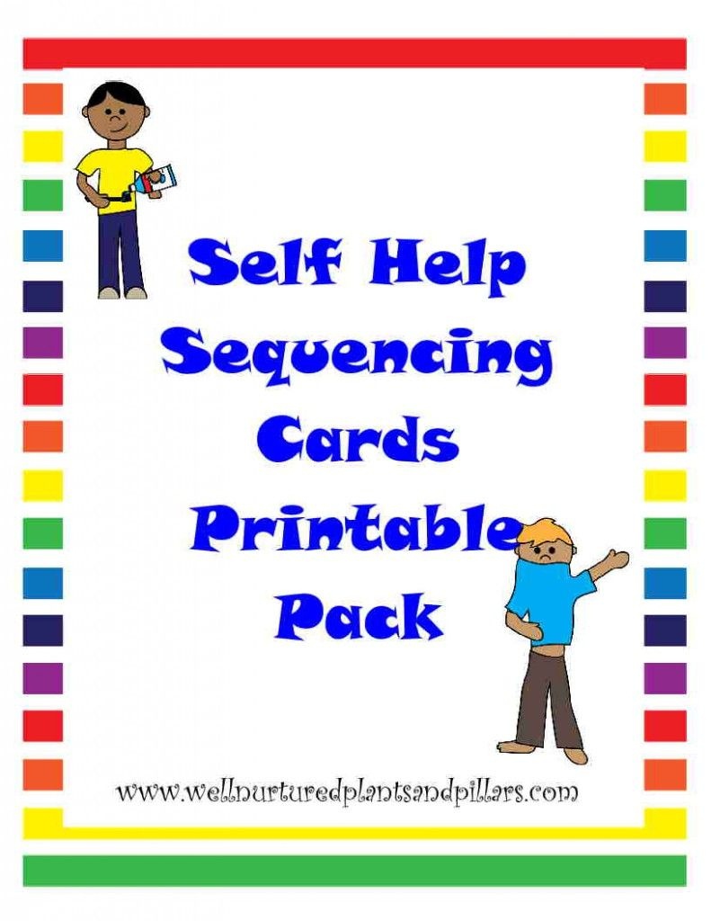 Free} Self Help Skills Sequencing Cards Printable Pack- Getting - Free Printable Cause And Effect Picture Cards