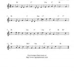 Free Sheet Music Scores: America The Beautiful, Free Trumpet Sheet   Free Printable Sheet Music For Trumpet