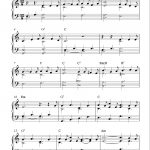 Free Sheet Music Scores: Free Easy Christmas Piano Sheet Music, O   Free Christmas Sheet Music For Keyboard Printable