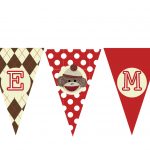 Free Sock Monkey Printable Decorations For Baby Shower Or Birthday   Free Printable Sock Monkey Pictures