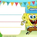 Free Spongebob Birthday Invitation | Free Printable Birthday   Spongebob Free Printable Invitations