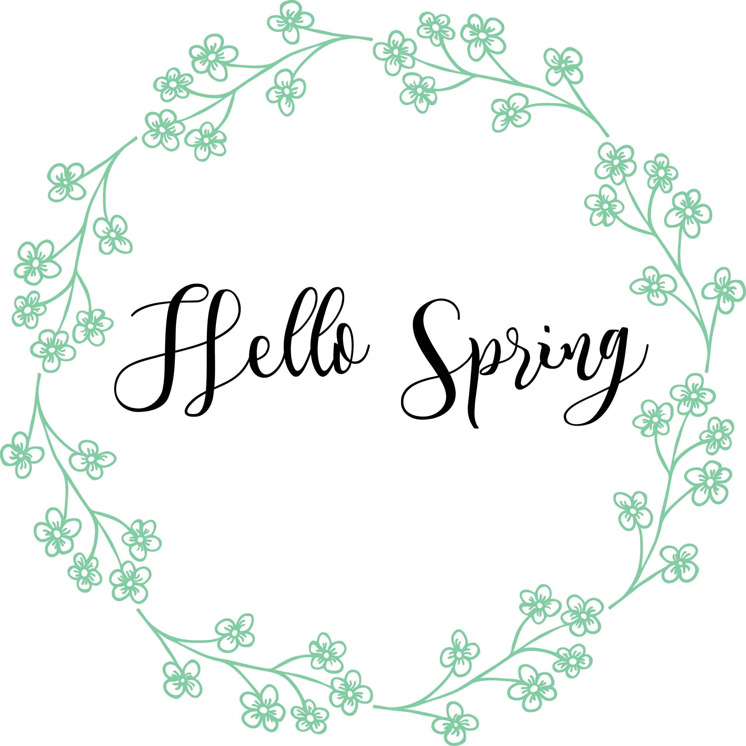 Free Spring Printables | Spring Decor | Nufun Activities - Free Printable Spring Decorations