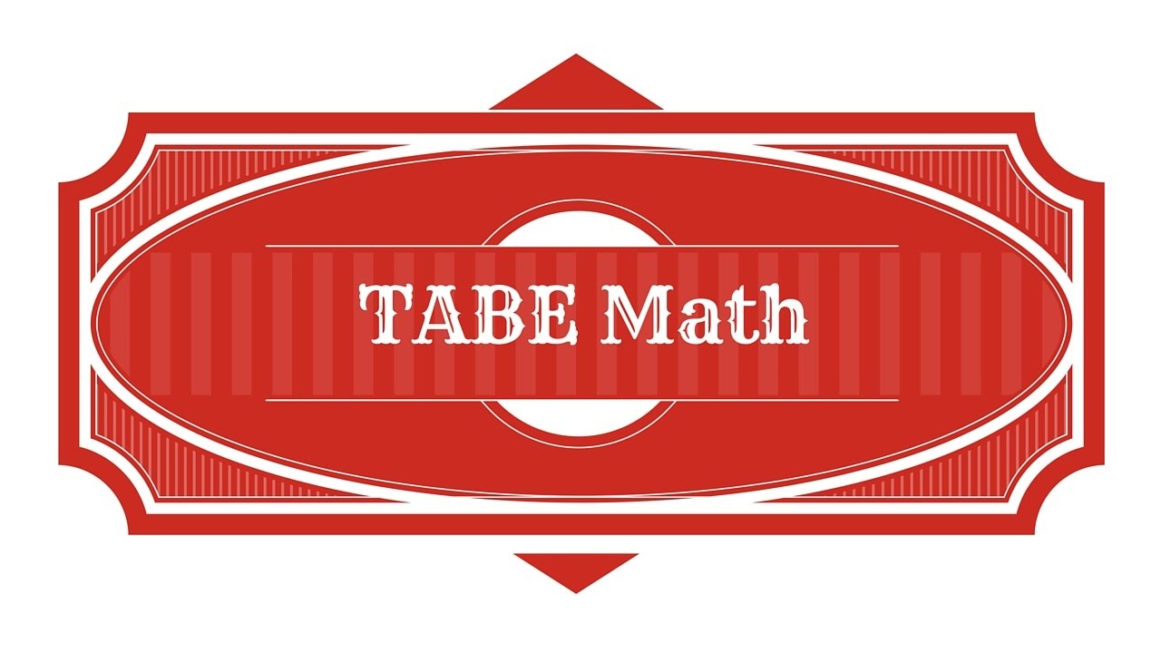 Free Tabe Test Study Guide - Math Practice - Youtube - Tabe Practice Test Free Printable
