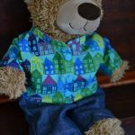 Free Teddy Bear Jacket Pattern For 16In. Bears | Sewing Tutorials   Free Printable Teddy Bear Clothes Patterns