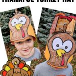 Free "thankful" Turkey Hat Printable For Kids | All The Top Kid   Free Printable Thanksgiving Hats