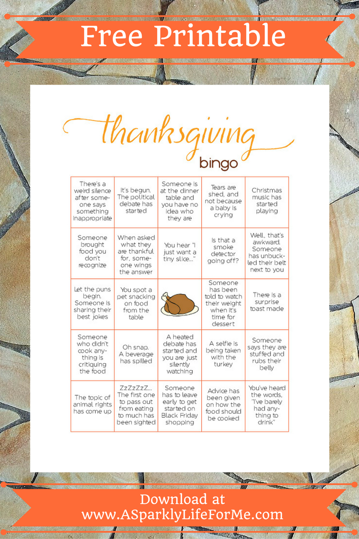 Free Thanksgiving Bingo Game Printable For Adults | Autumn * Fall - Free Printable Games For Adults