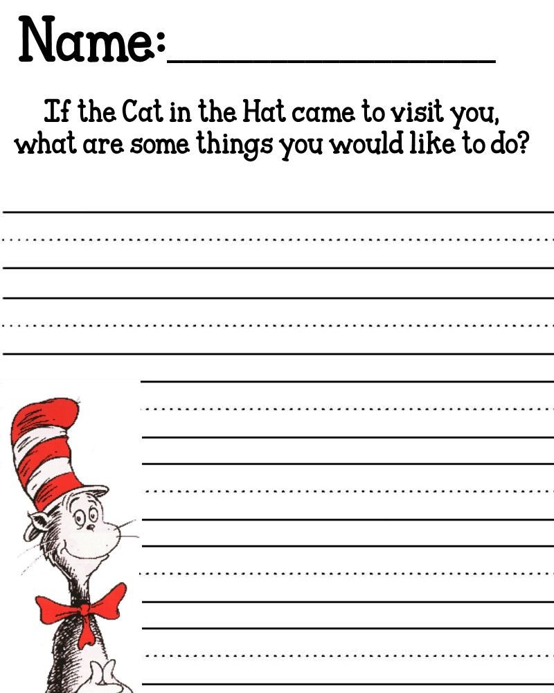 Free Printable Cat In The Hat Pictures | Free Printable