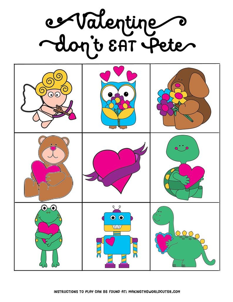 Free Valentine Printables Don't Eat Pete | Nancy Thomas | Valentines - Don T Eat Pete Free Printable