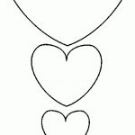 Free Valentine's Day Stencils | Coloring Pages | Heart Stencil   Free Printable Heart Templates