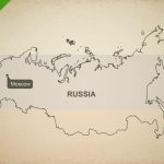 Free Vector Map Of Russia Outline | One Stop Map   Free Printable Map Of Russia