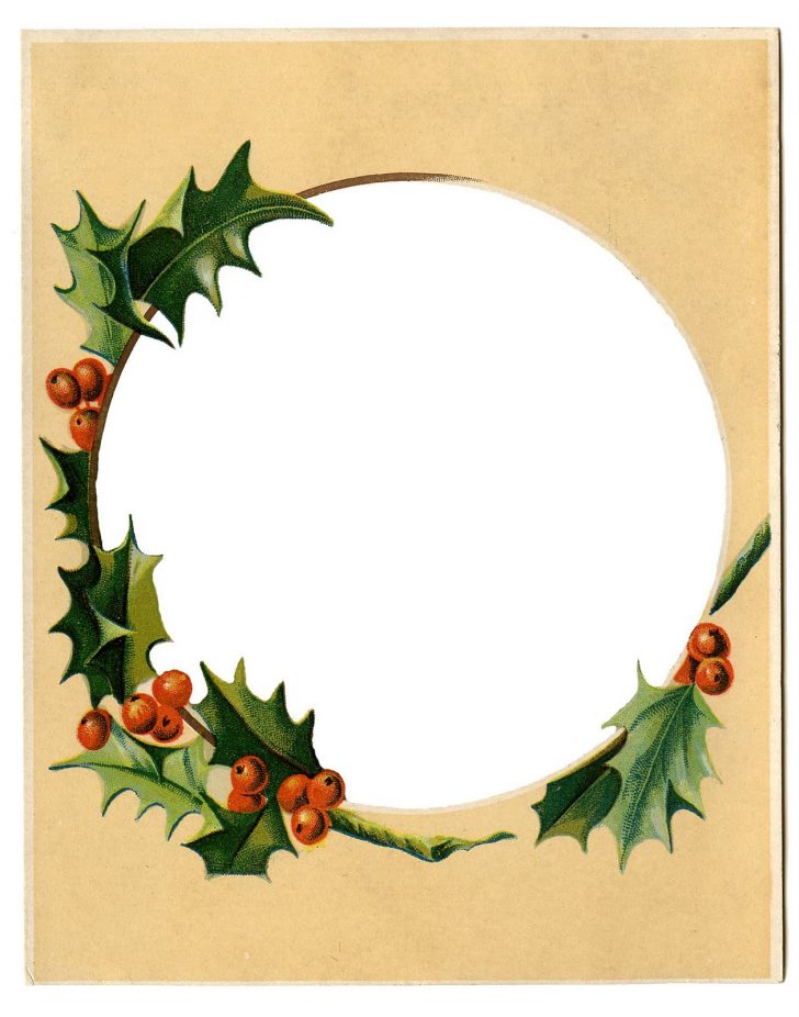 Free Printable Vintage Christmas Clip Art