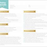 Free Wedding Planning Printables & Checklists   Free Printable Wedding Checklist