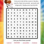 Free Weekend Box Club Printable Word Search Puzzles For Children   Free Online Printable Word Search