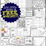 Free Worksheets   200,000+ For Prek 6Th | 123 Homeschool 4 Me   Free Printable Activity Sheets For Kids