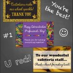 Freebie Support Staff Thank You Notes | Grades 3 6 | School   Administrative Professionals Cards Printable Free