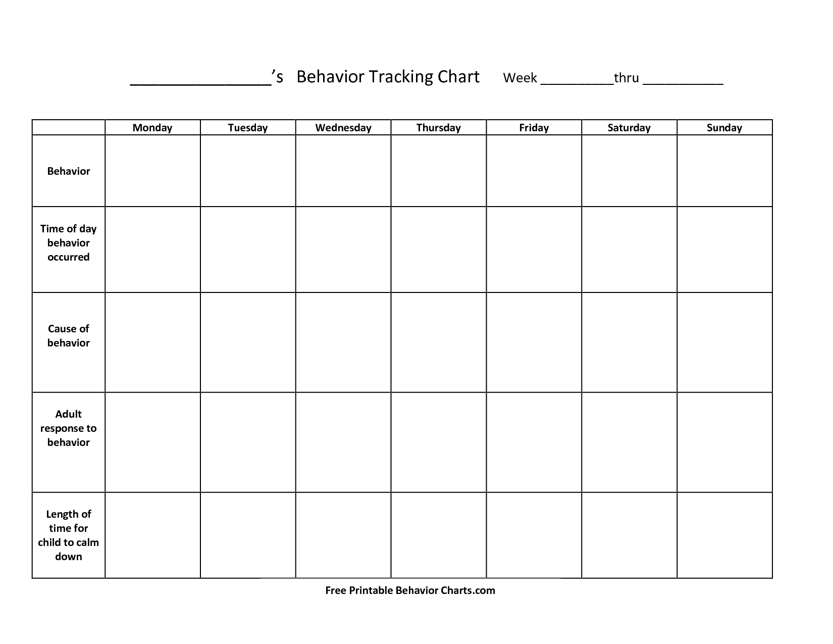 Free Printable Incentive Charts For Teachers Free Printable Bank2home