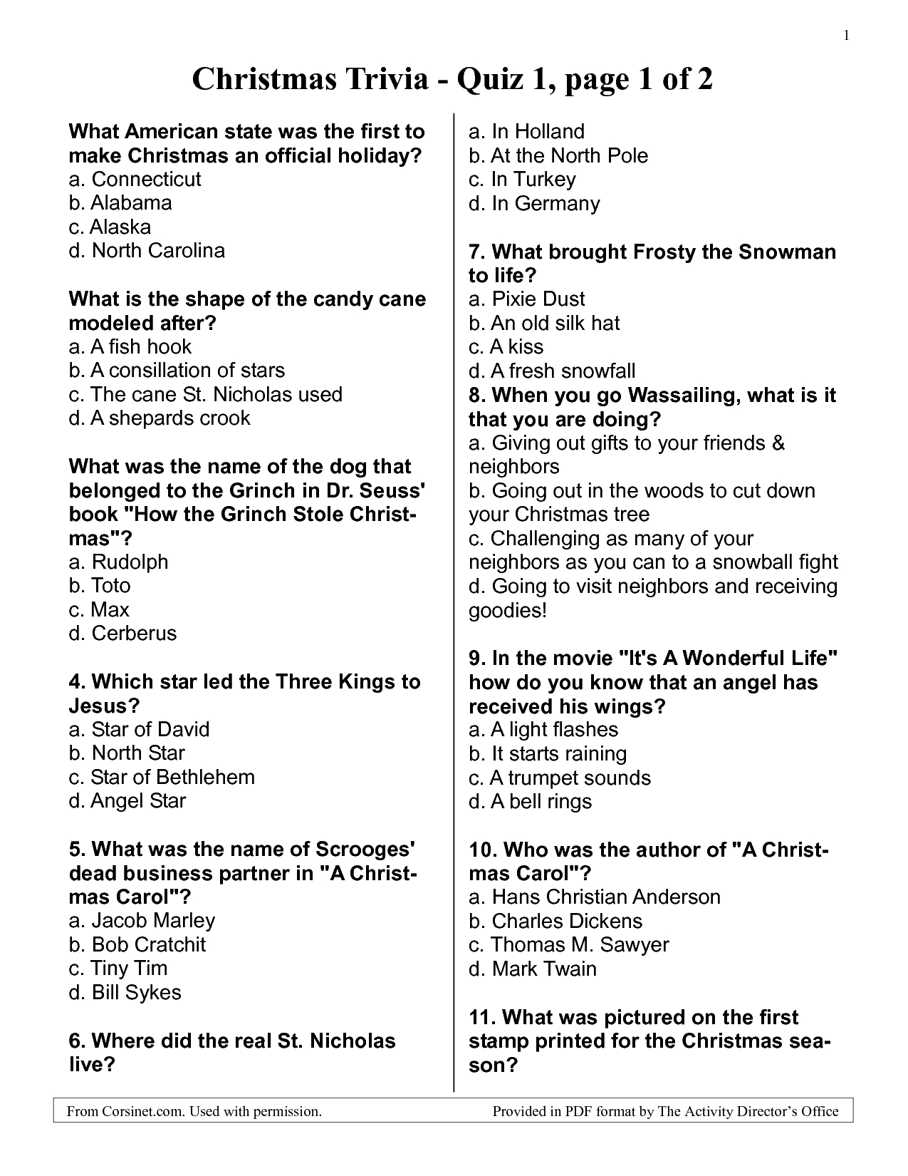 Printable Bible Quizzes - Free Bible Questions And Answers Printable ...