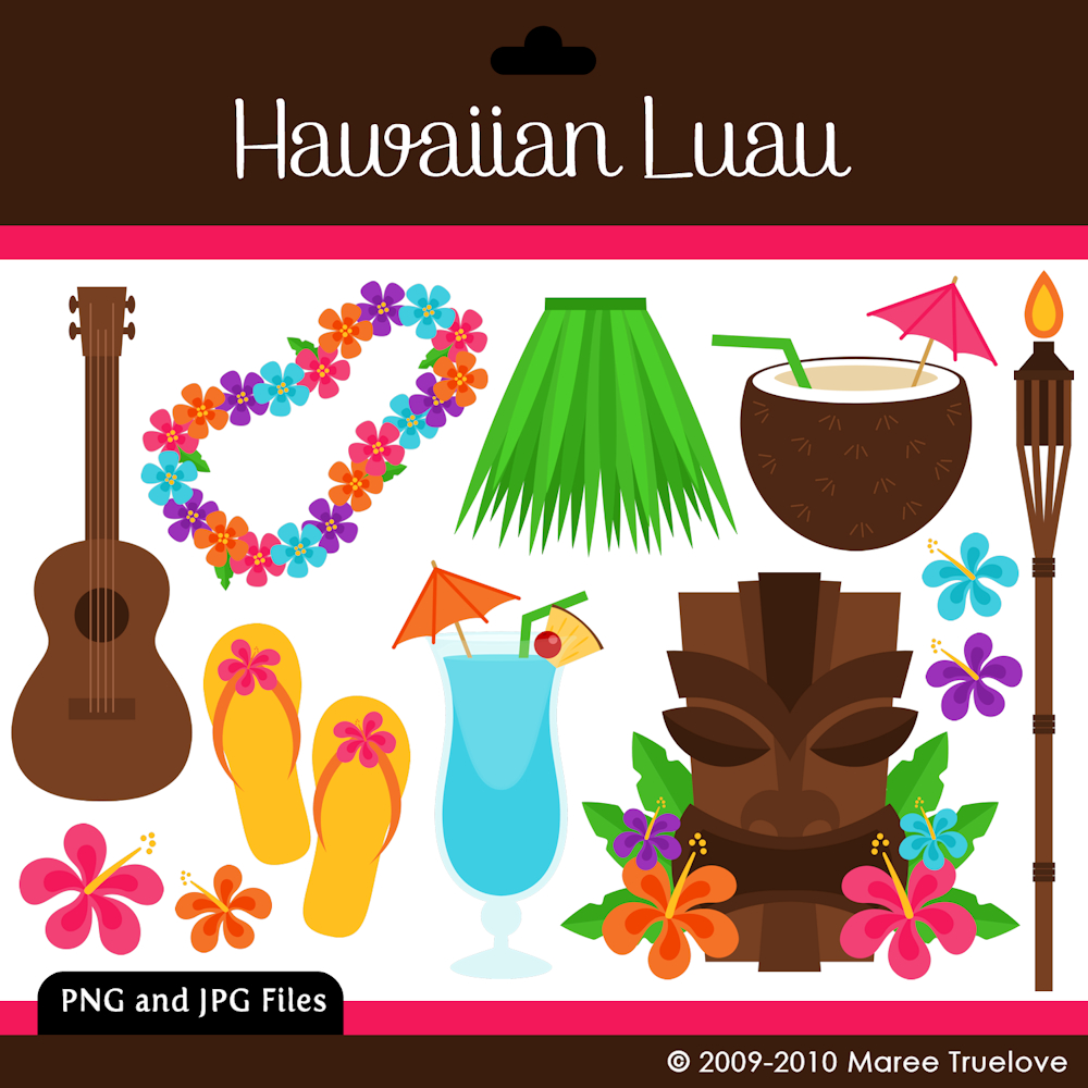 Free+Printable+Hawaiian+Luau+Clip+Art | Eadfbvxfbxfgcbv | Luau - Free Printable Luau Clipart