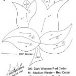 Freetulip Intarsia Woodworking Pattern  Beginner | Intarsia   Free Printable Intarsia Patterns