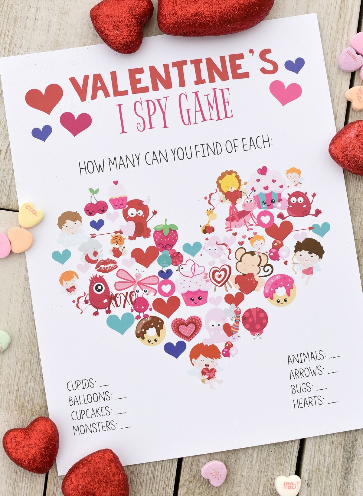 Fun Valentine Games To Print &amp; Play | Valentine's Day | Valentines - Free Printable Valentine Games For Adults
