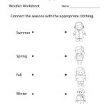 Fun Weather Worksheet Printable | Study Material | Weather   Free Printable Worksheets For Kids Science