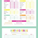 Get Your Finances In Order With These Free Printable Budget Sheets   Budgeting Charts Free Printable