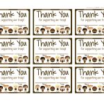Girl Scouts: Brownies Free Printable Thank You Cards | Girl Scouts   Free Printable Eagle Scout Thank You Cards