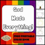 God Made Everything Colors Book (Printable) | Kid Blogger Network   Bible Lessons For Toddlers Free Printable