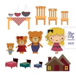 Goldilocks And The Three Bears Clipart Group With 59+ Items   Free Printable Goldilocks And The Three Bears Story