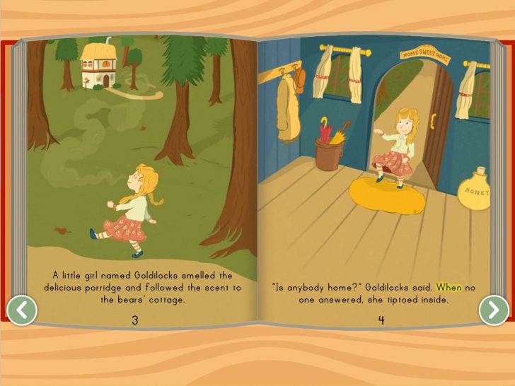 Free Printable Goldilocks And The Three Bears Story
