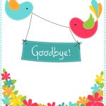 Goodbye From Your Colleagues   Good Luck Card (Free) | Greetings Island   Free Printable We Will Miss You Greeting Cards