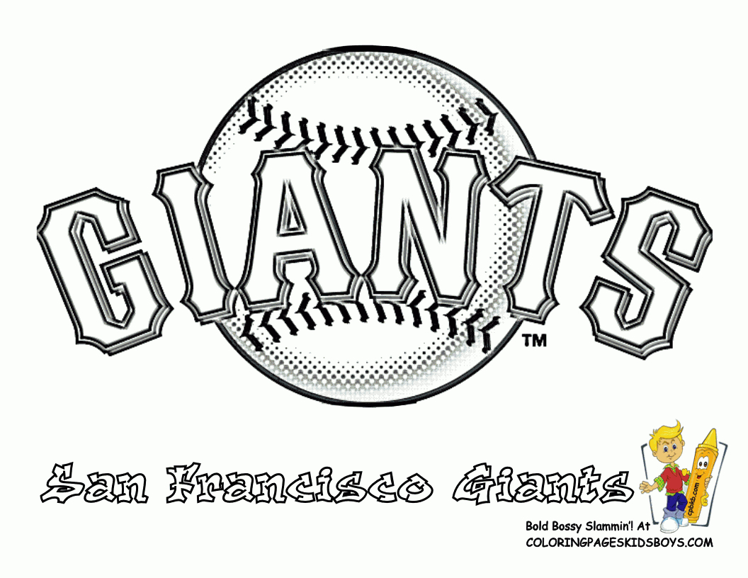 Grand Baseball Coloring Pictures | Mlb Baseball Nl | Free | Sports - Free Printable Baseball Logos