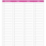 Grocery Shopping Template Unique Free Printable Grocery Shopping   Free Printable Grocery List