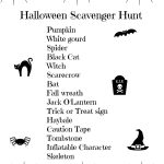 Halloween Scavenger Hunt For Kids (Free Printable)   Free Printable Halloween Scavenger Hunt