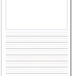 Handwriting Paper   Blank Handwriting Worksheets Printable Free
