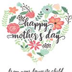 Happy Mothers Day Messages Free Printable Mothers Day Cards   Free Printable Mothers Day Cards To My Wife